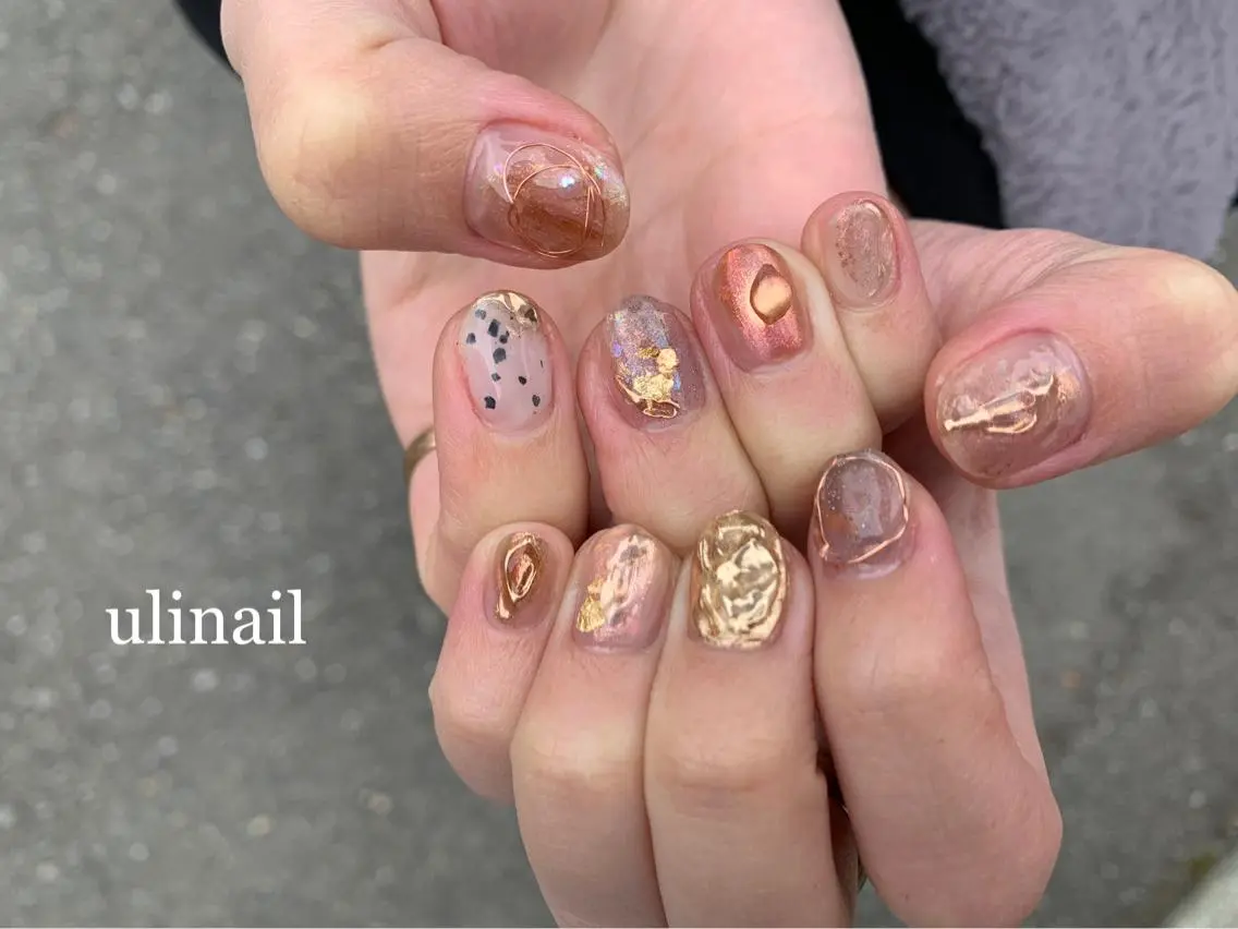 ネイル ハンドネイル ulinail （ウリネイル）のネイルデザイン