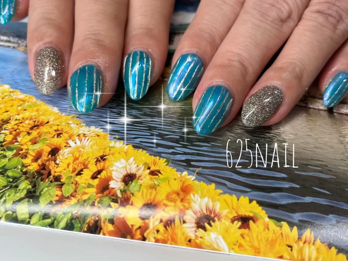 ネイル ハンドネイル 625nail 無料P有/春日白水のネイルデザイン