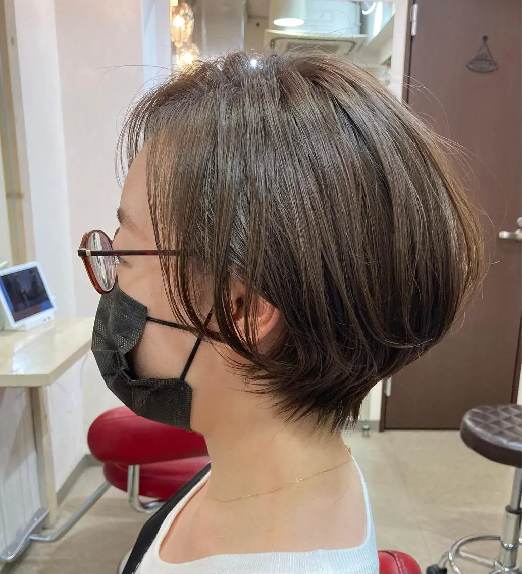 ショート カラー ショート専門 笠井翔太のヘアスタイル