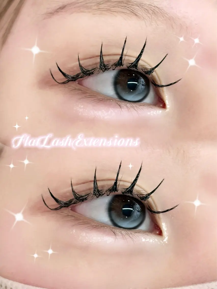 マツエク・マツパ マツエク 束感まつげ🎀美眉 NANAMIのマツエク・マツパデザイン