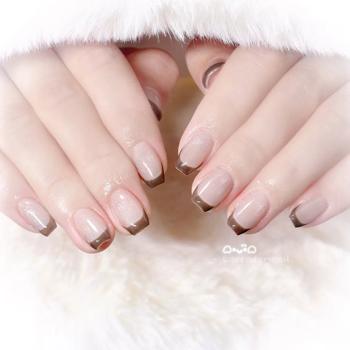 ネイル ハンドネイル Lavender nail·中島公園のネイルデザイン
