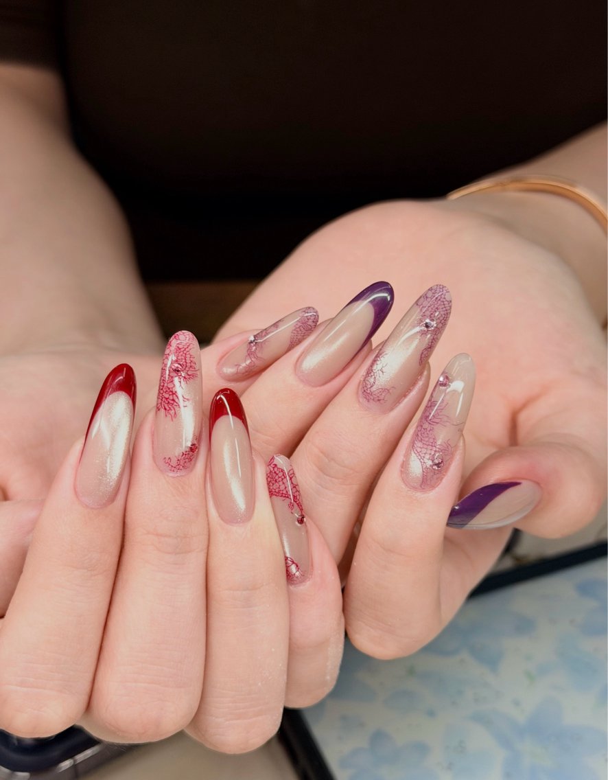 ネイル レース Lily nail salonのネイルデザイン