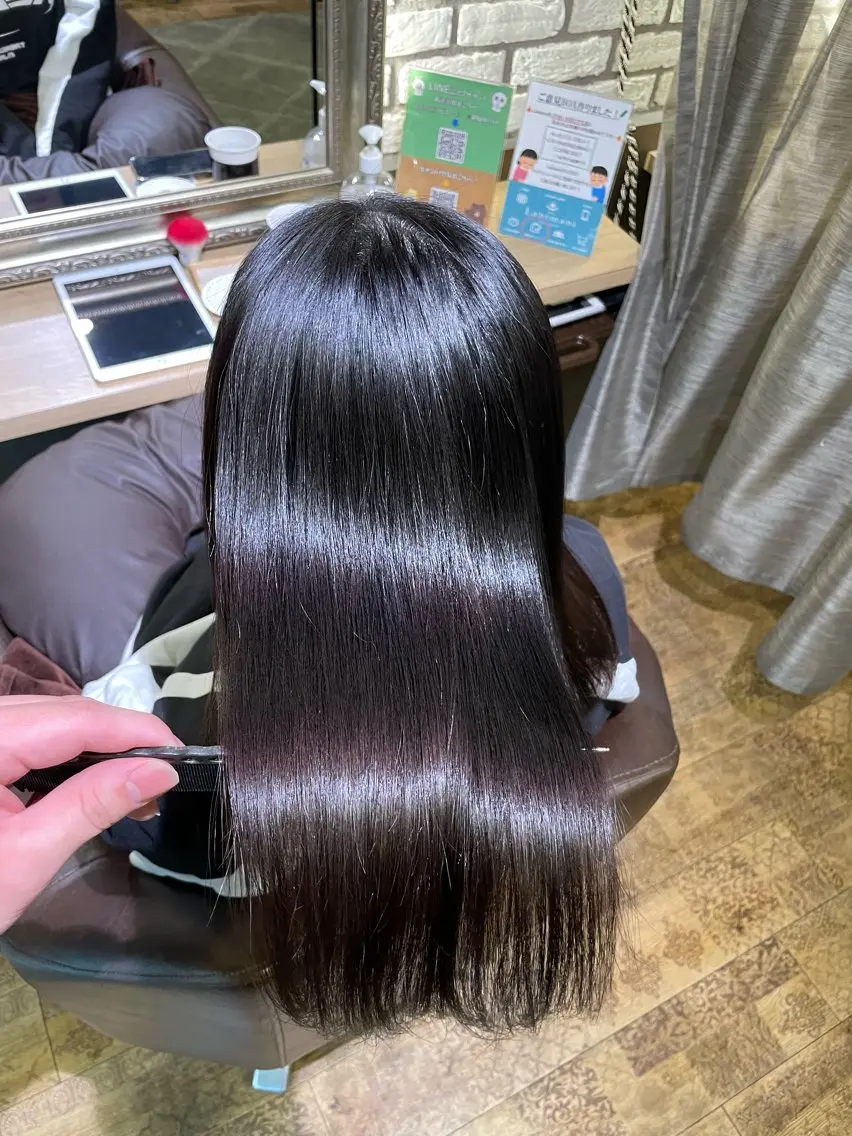 ロング 西中島/似合わせ カット/西山昇汰のヘアスタイル