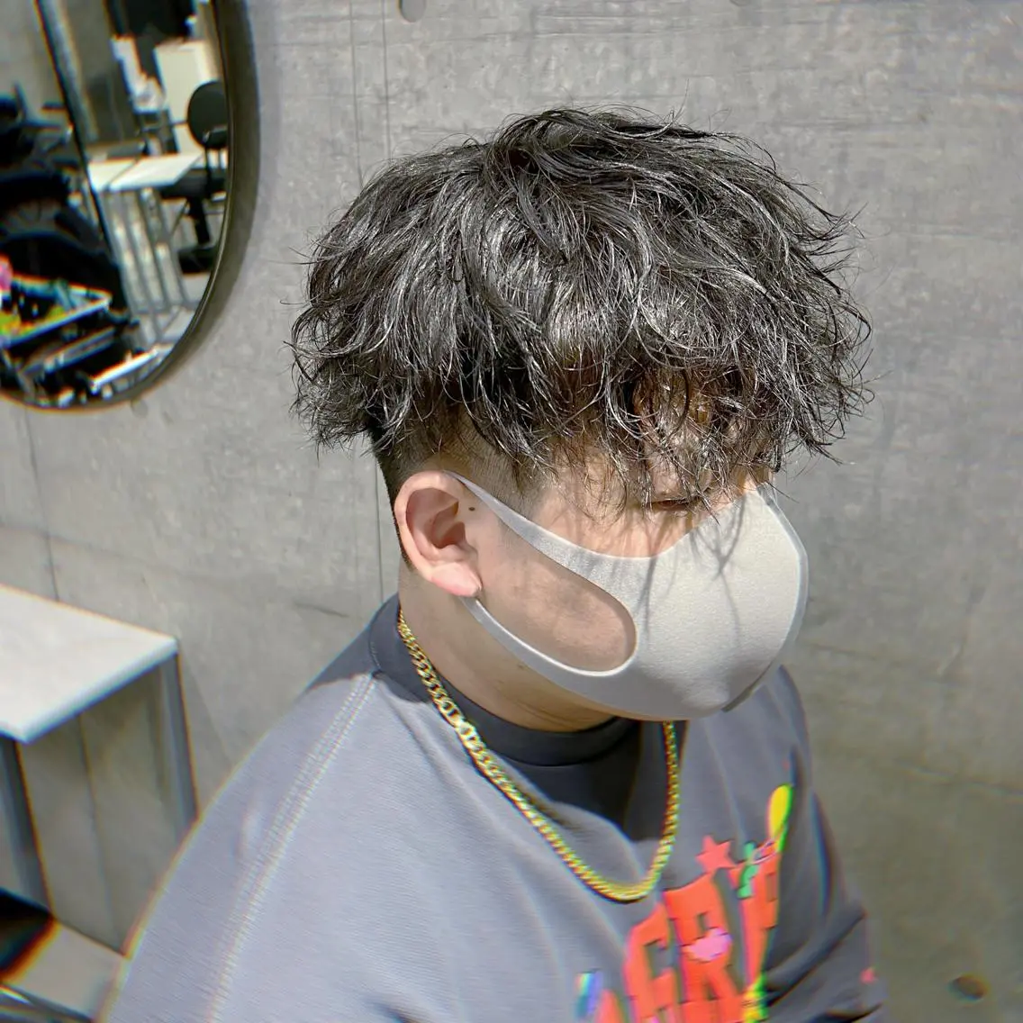 ショート パーマ メンズ 藤井優大 店舗異動しましたのその他イメージ