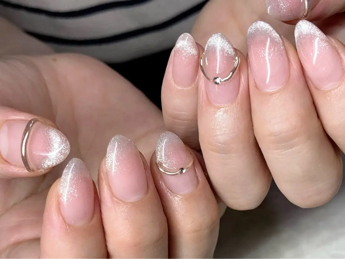 ネイル アートネイル クリアネイル フレンチネイル elu :nail&eyeのネイルデザイン