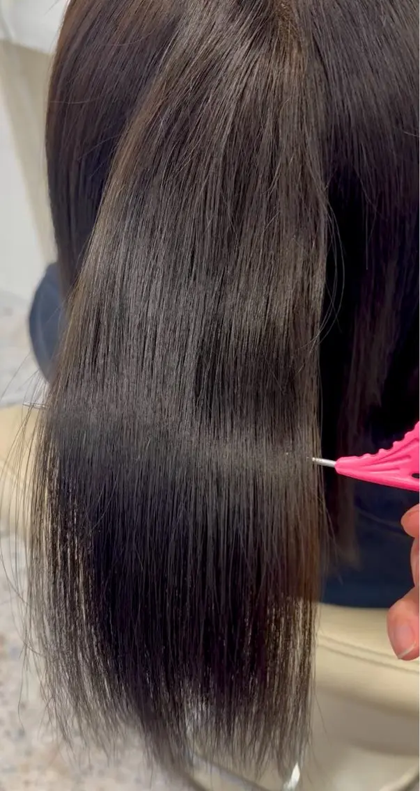 セミロング ヘアカラー トリートメント LOMARLIE / yunaのヘアスタイル