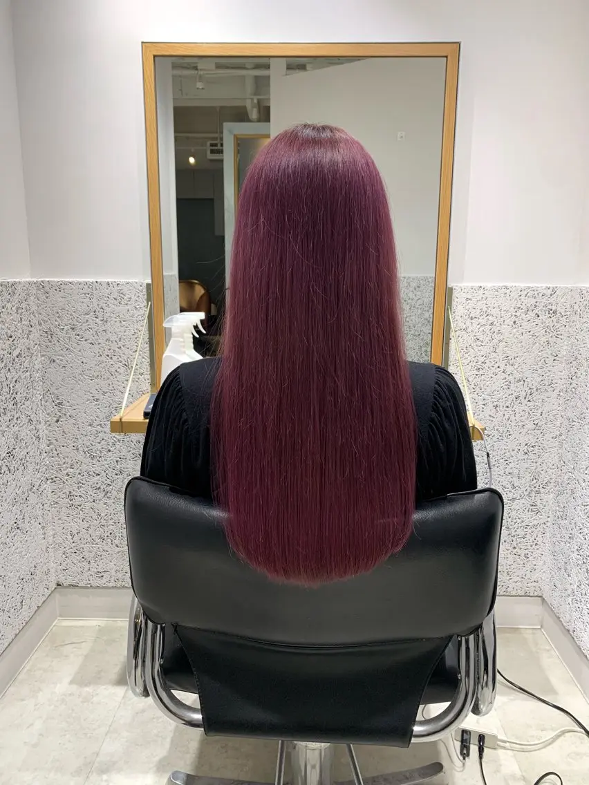 ロング カラー ヘアカラー トリートメント ✂︎ wakano shinpei✂︎のヘアスタイル
