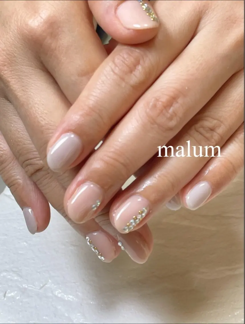 ネイル ハンドネイル malum nailのネイルデザイン