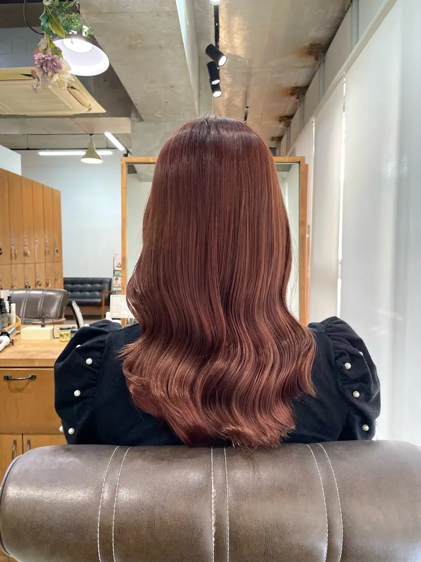 🌷顔周り・前髪カット➕カラー➕ライトトリートメント🌷の写真