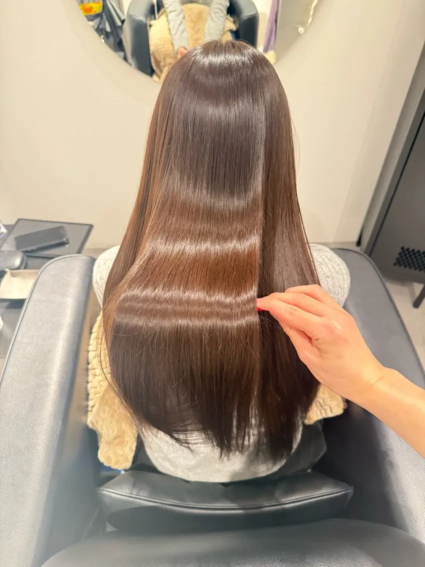 人気No②似合わせカット&質感再整カラー&髪質改善トリートメントの写真