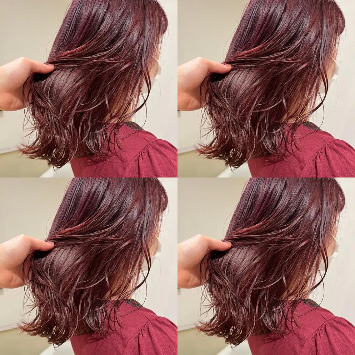 ミディアム カラー ブリーチ ケアブリーチ ダブルカラー イヤリングカラー インナーカラー カット ヘアカラー トリートメント レイヤー×艶髪特化 マネージャー安藤光司のヘアスタイル