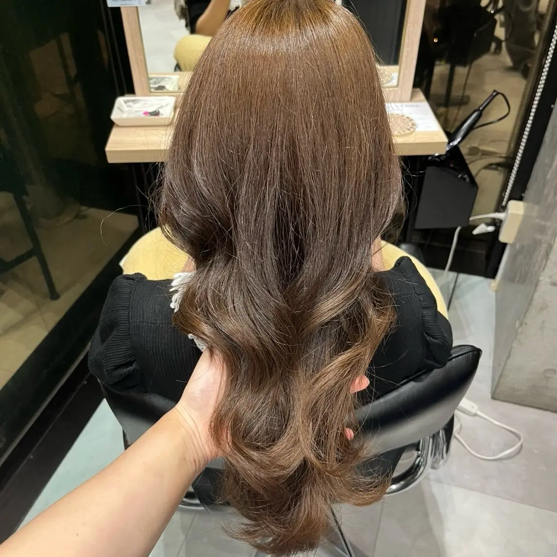 ロング カラー ヘアカラー トリートメント 🎀愛されモテ カラー🎀/moeのヘアスタイル
