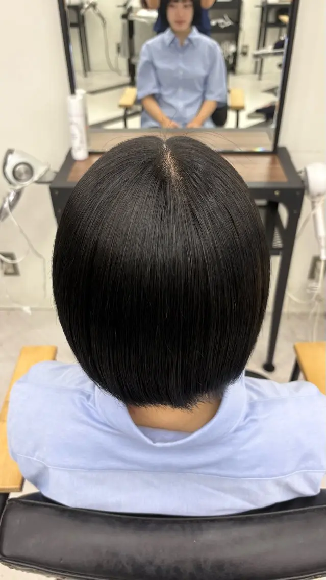 ショート ヘアカラー 似合わせカラー✩.* ハイトーン/リナのヘアスタイル