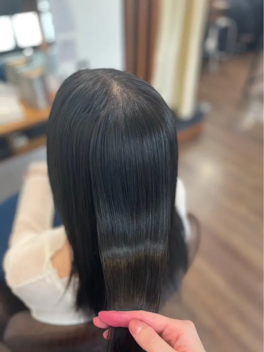 ロング ヘアカラー トリートメント みいな カラーモデル募集中!のヘアスタイル