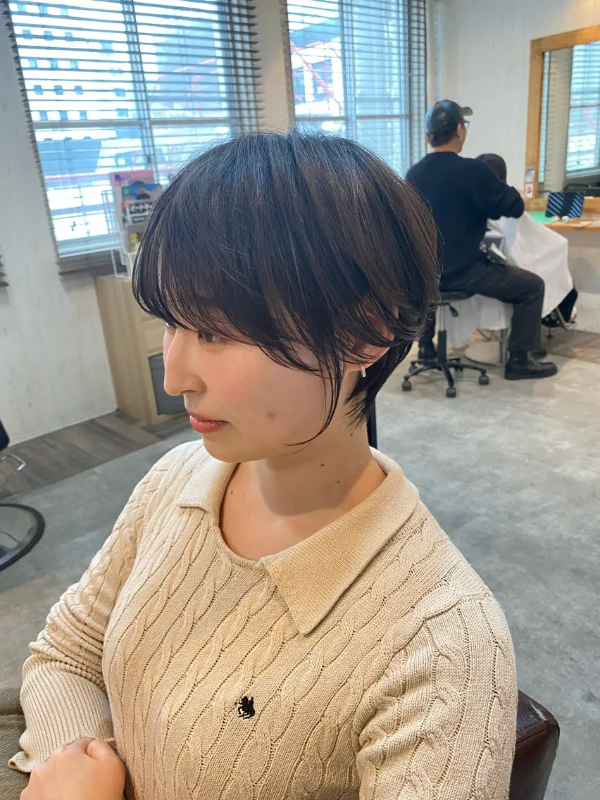 ショート カラー [店長]加地 峻のヘアスタイル