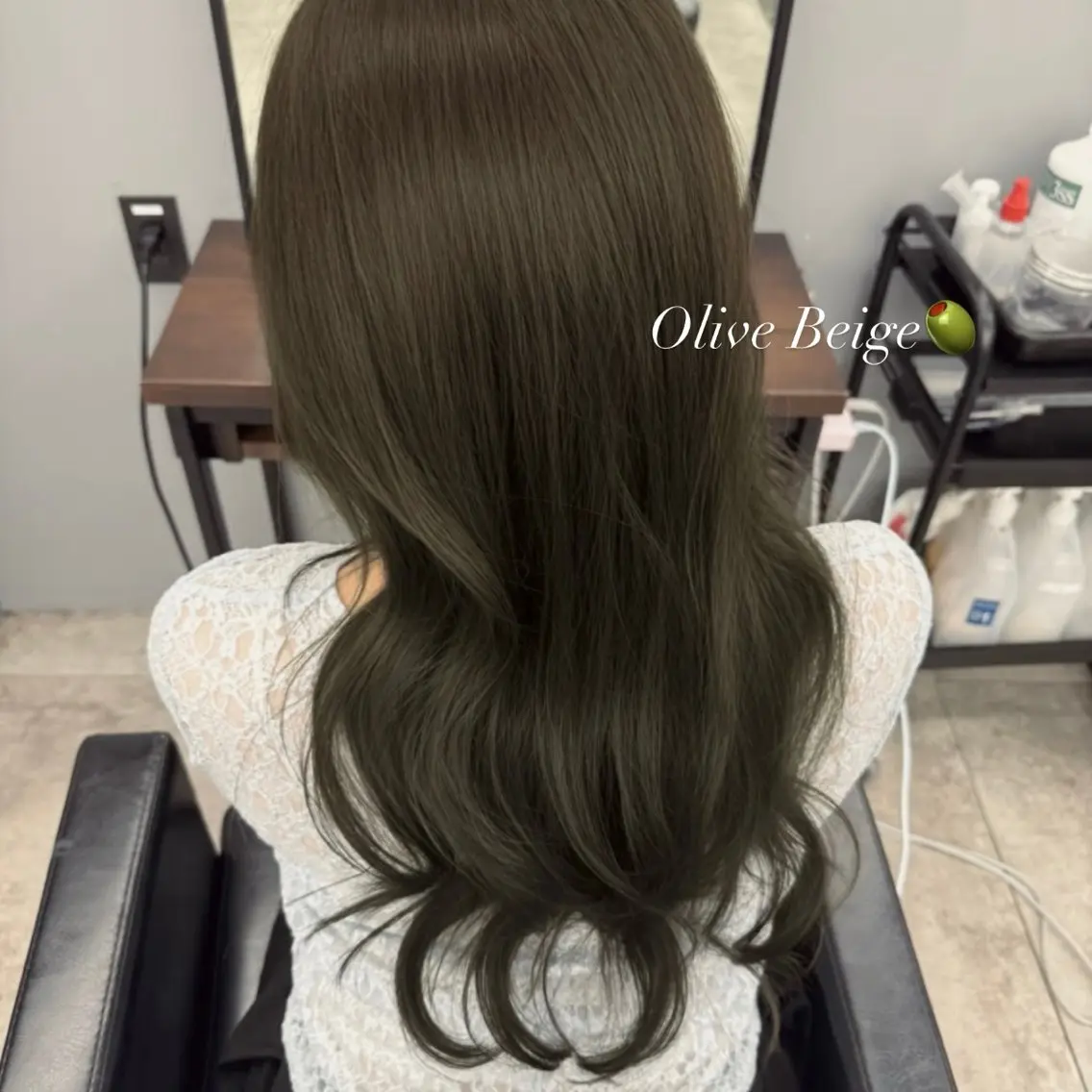 ロング ヘアカラー トリートメント 髪質改善/透明感カラ ー🥣💓rikoのヘアスタイル