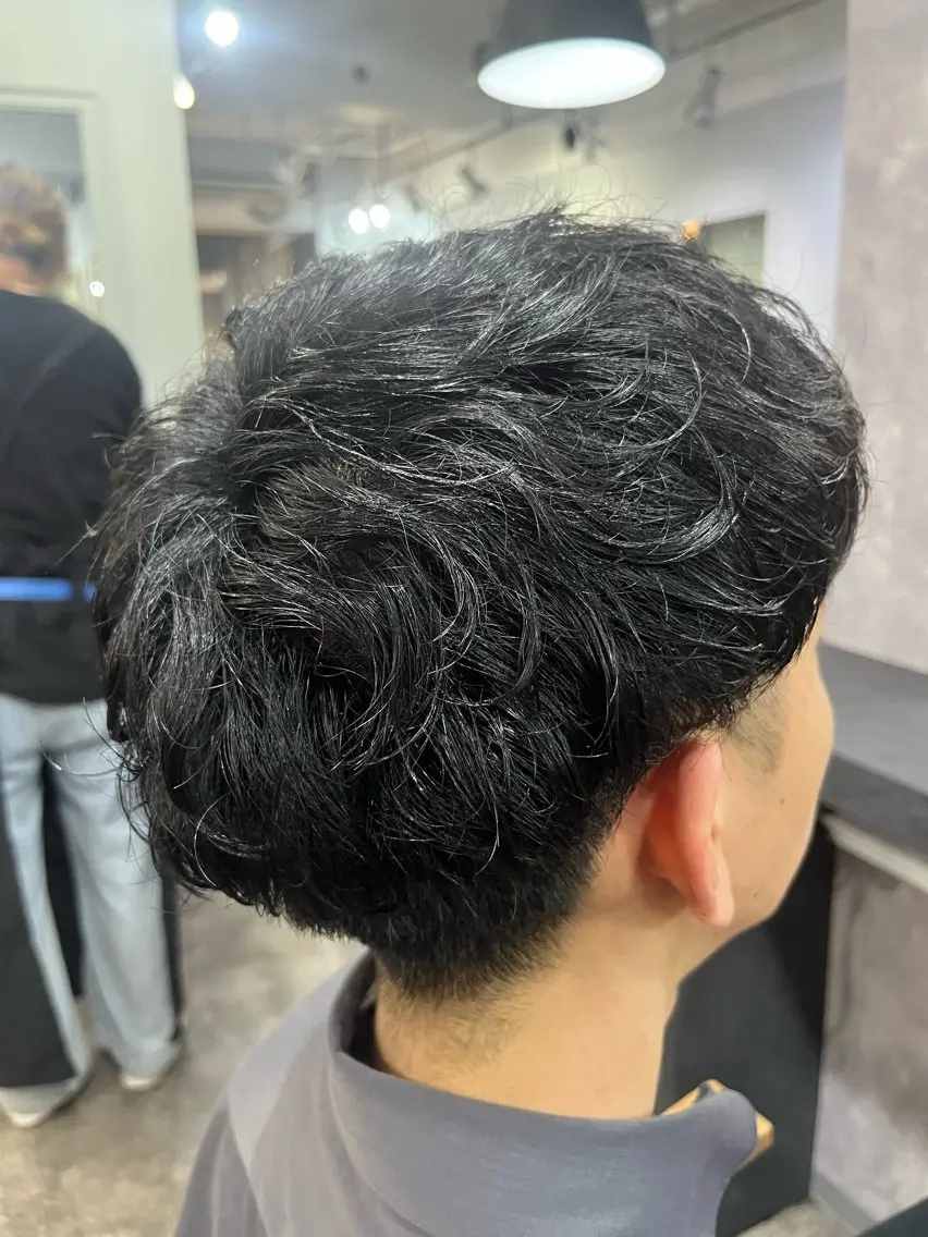 パーマ メンズ メンズパーマ 山口 詩織のヘアスタイル