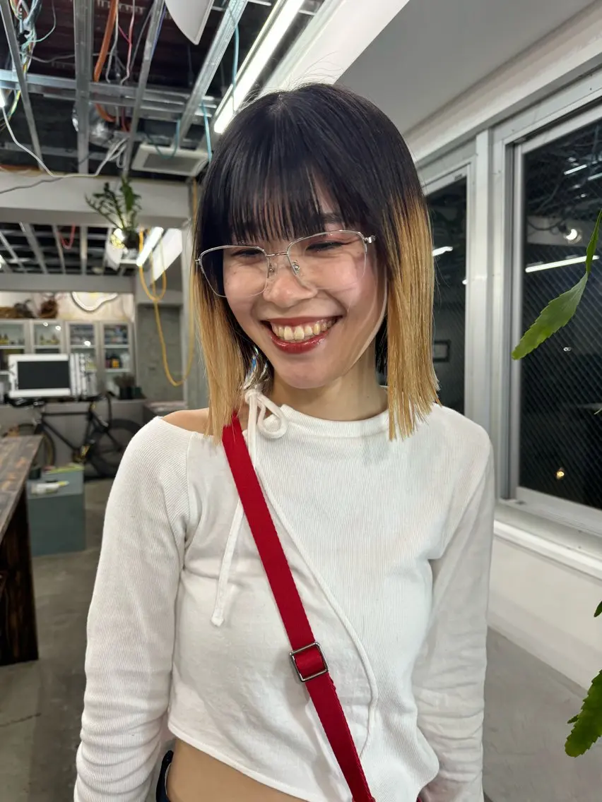 ミディアム カラー パーマ ヘアアレンジ メンズ 心斎橋美容室 Junのヘアスタイル