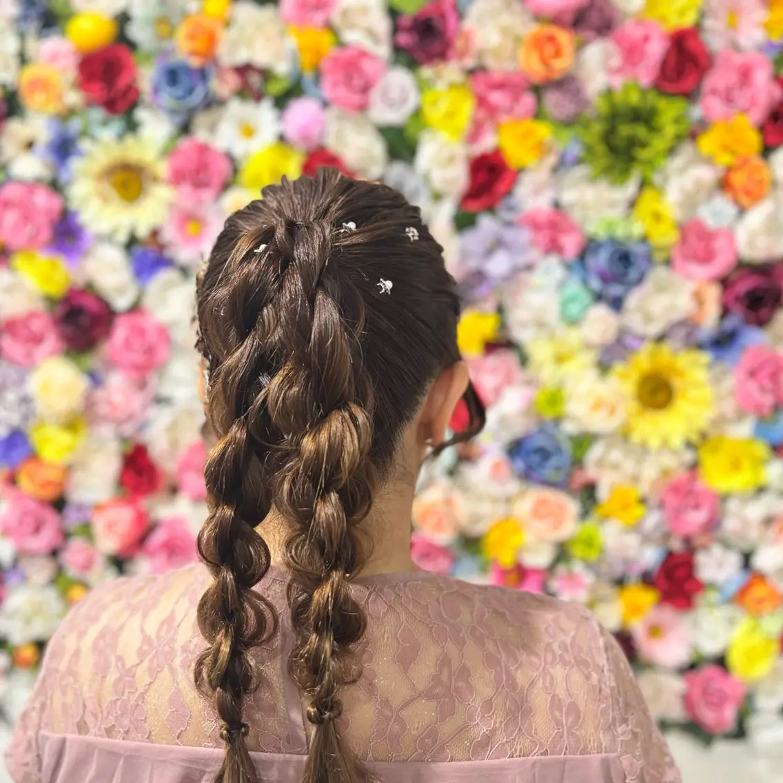 ロング ヘアアレンジ ポニーテール ヘアセット 1日中崩れない❤︎へ アメイク/SAORIのその他イメージ