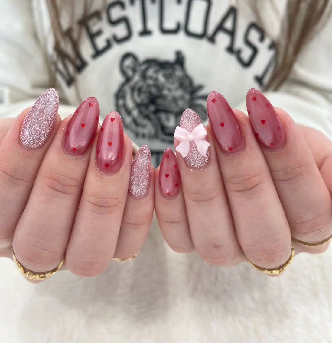 ネイル バレンタイン sherinal misatoのネイルデザイン