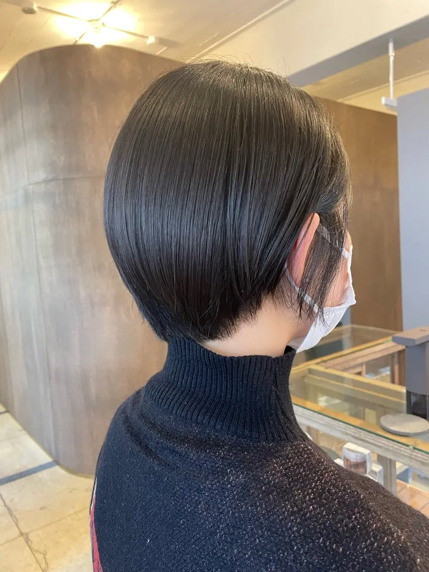 🩶白髪染めリタッチ＋髪質改善トリートメント＋カット🩶の写真