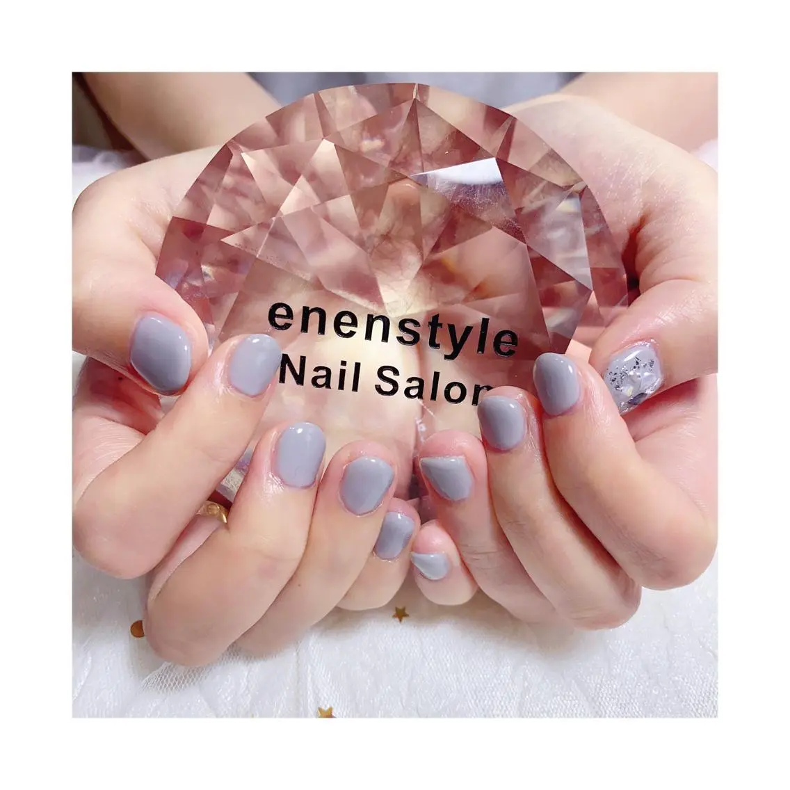 ショート ネイル ジェルネイル ニュアンスネイル オフィスネイル ワンカラーネイル パラジェル 🐾enen style 🐾のネイルデザイン