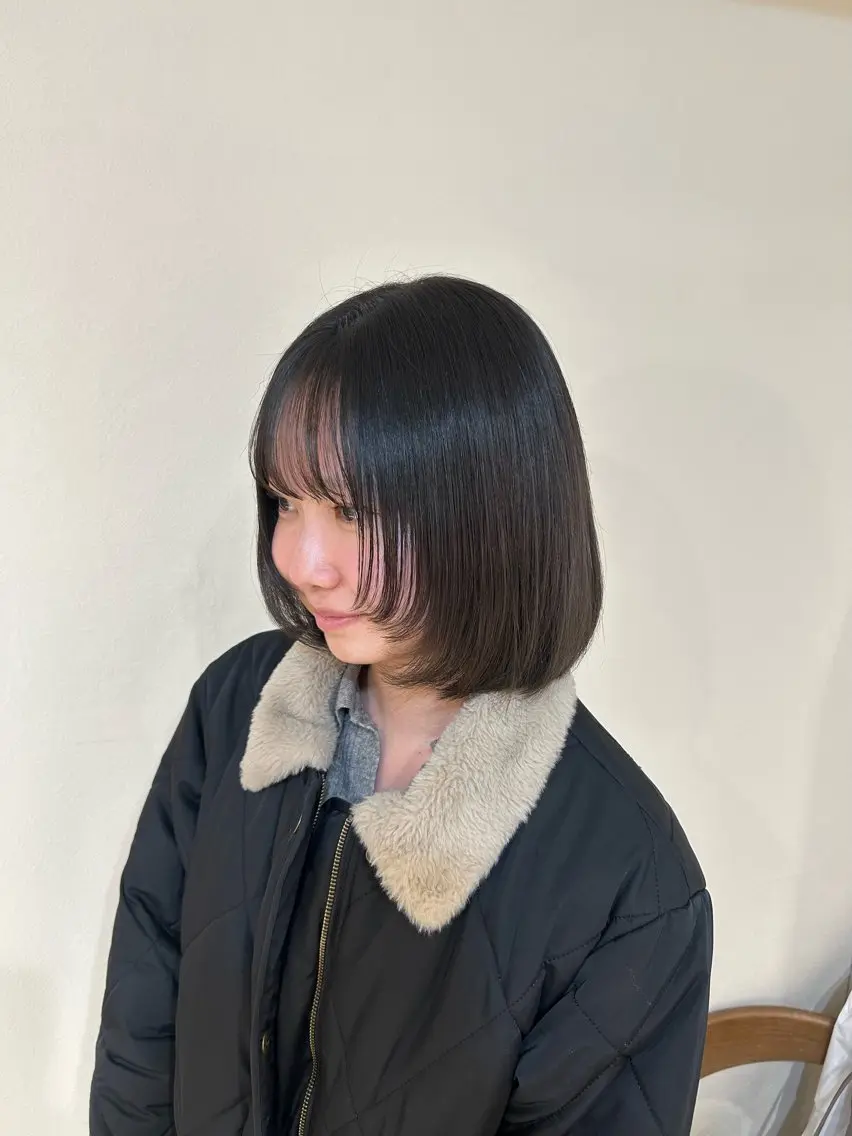 ショート 顔周りカット レイヤーカット CreBiA 🌼こなつのヘアスタイル