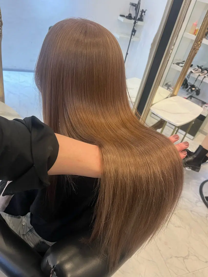 ロング エクステ ケアブリーチ&シール エクステの店和田翔莉のヘアスタイル