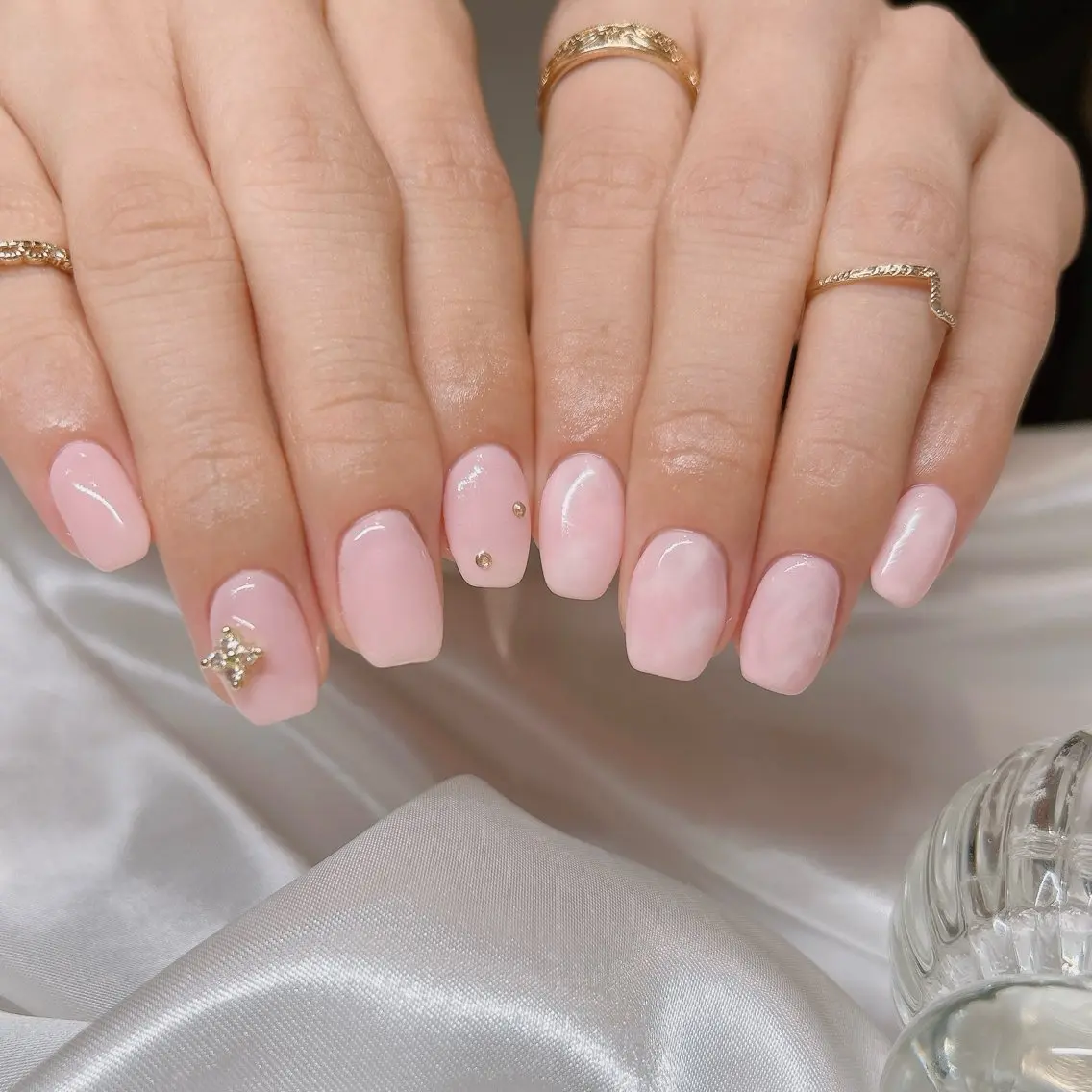 ネイル シンプルネイル ハンドネイル junna 金山.東別院.上前津のネイルデザイン
