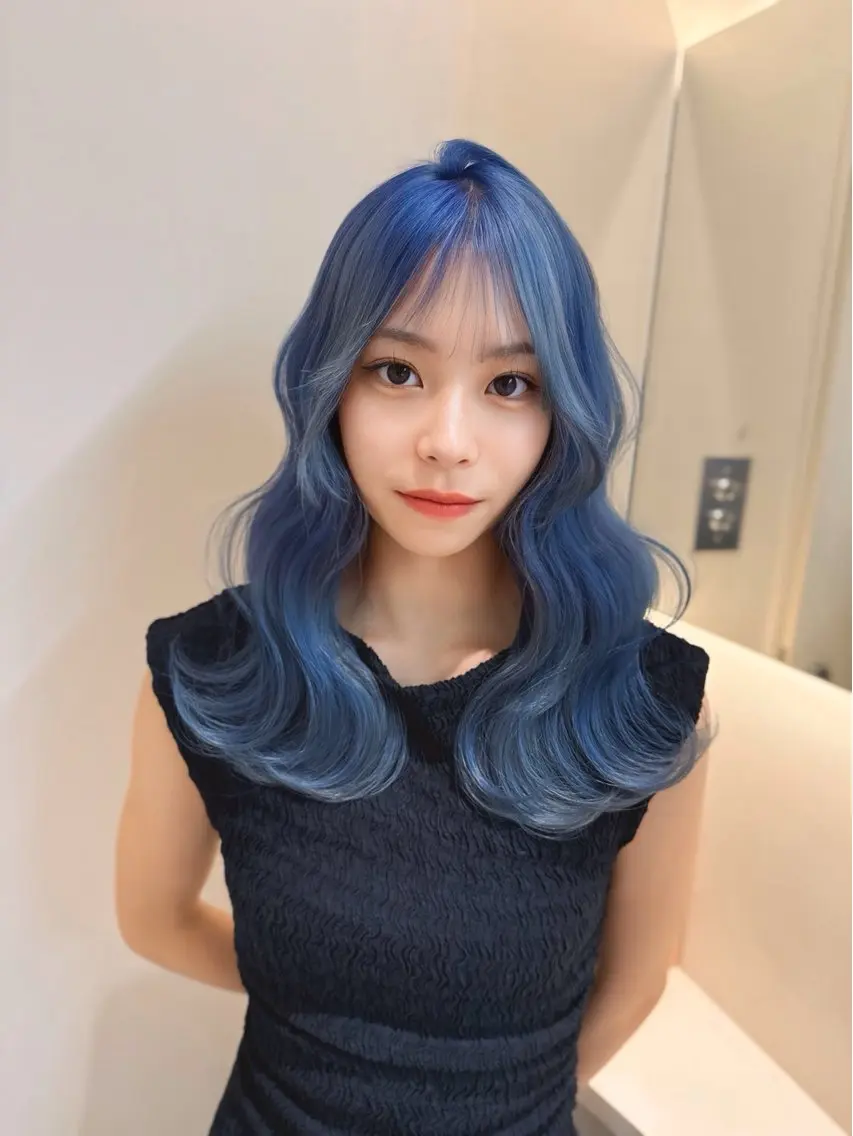 ロング ヘアカラー トリートメント ゆーだい🇰🇷韓国 🇰🇷×髪質改善のヘアスタイル