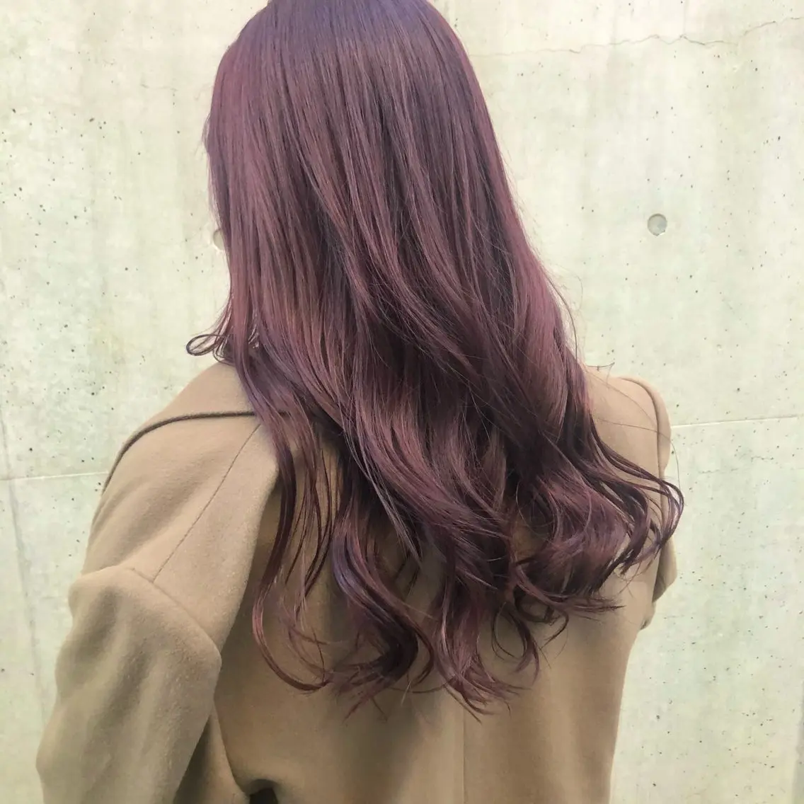ミディアム カラー カシス ピンクカラー 大人女性の救世主🙌 鶴見/大勝拓真のヘアスタイル