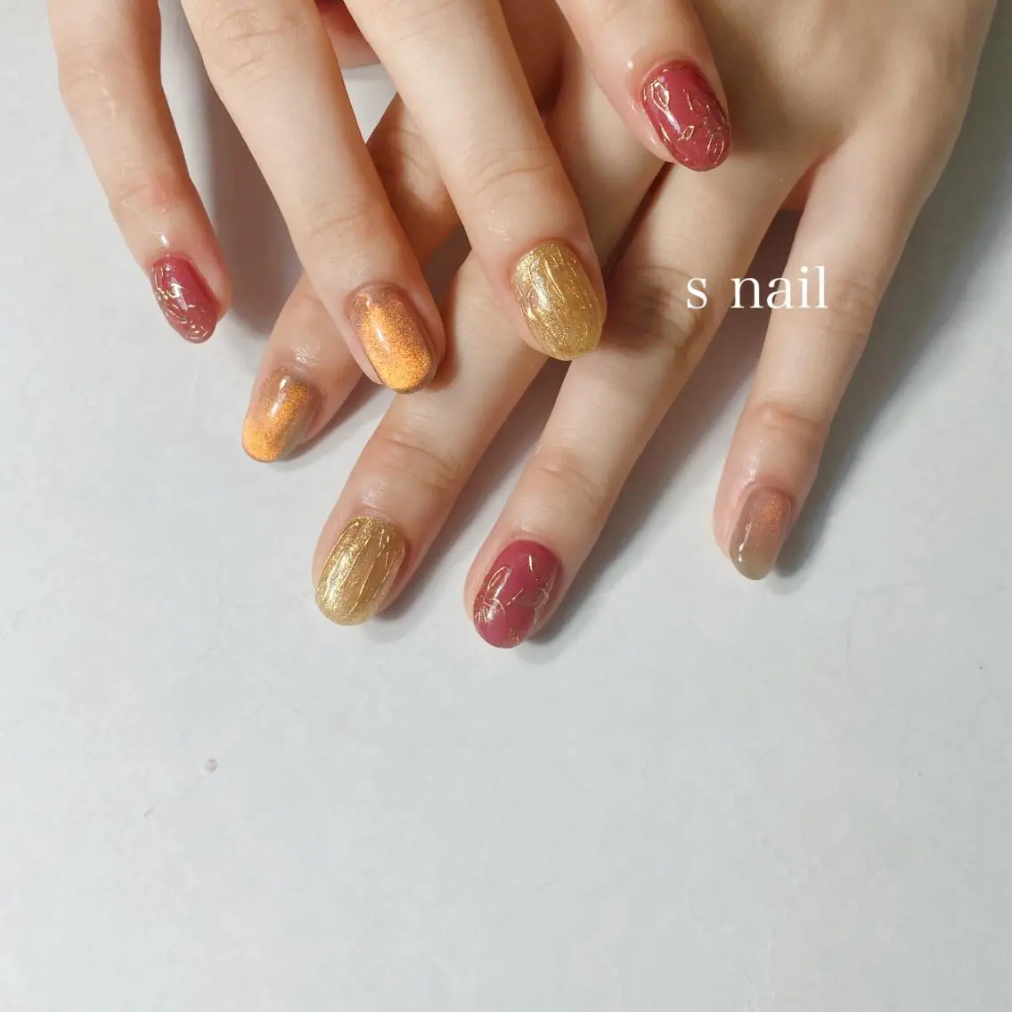 ネイル ハンドネイル s nail さとよしみゆきのネイルデザイン