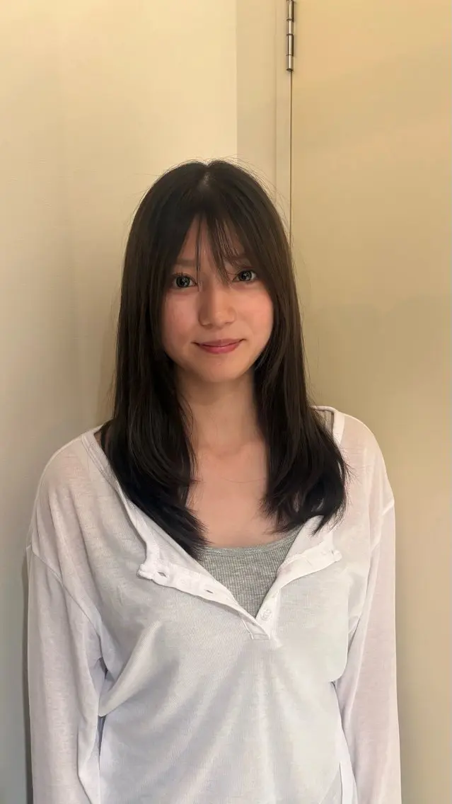 セミロング カラー ヘアカラー Dreap anのヘアスタイル
