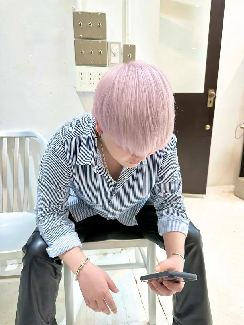 💡メンズ限定💡メンズブリーチカラー(メンズハイトーンにしたい方、メンズダブルカラー希望の方、ケアブリーチなどの相談)の写真