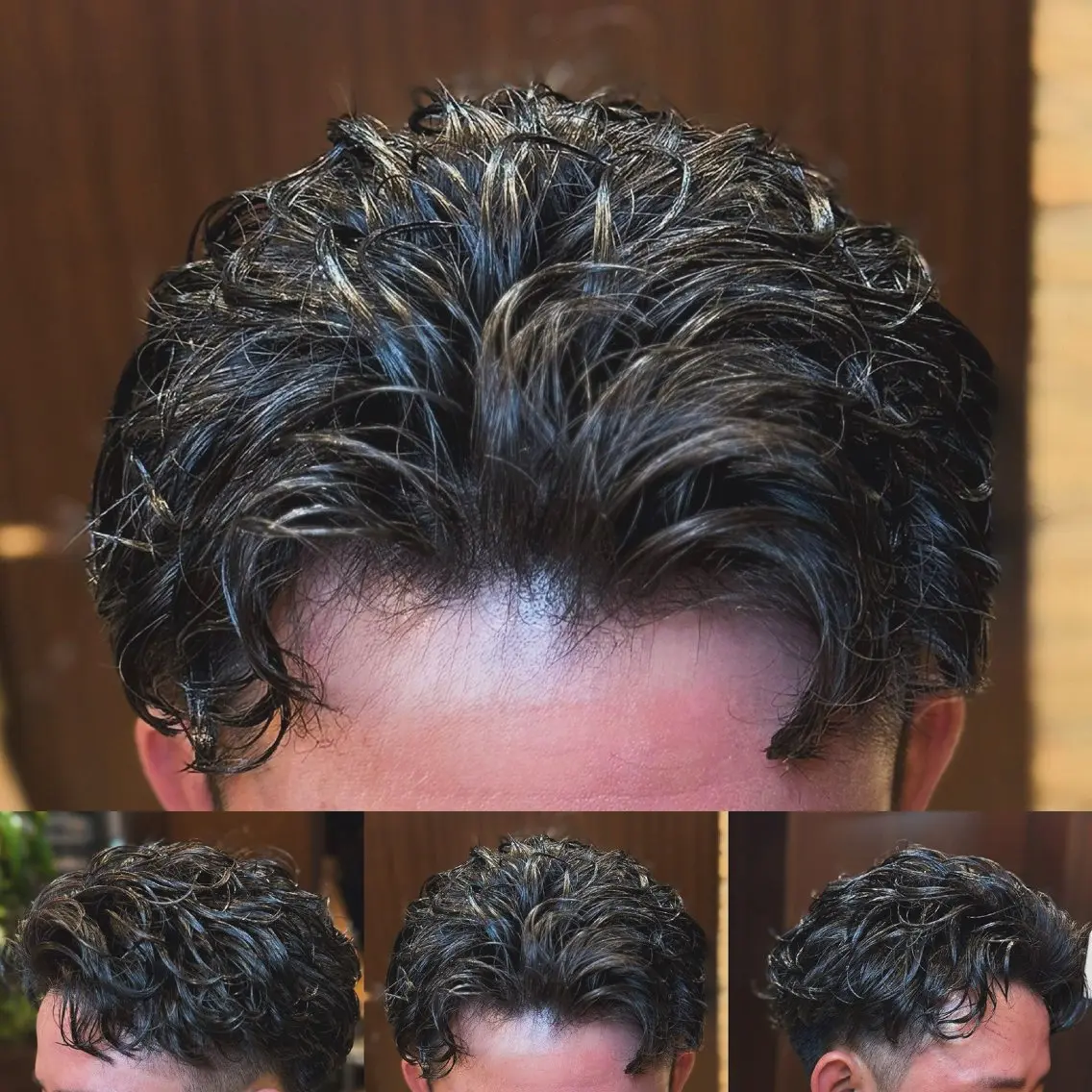 ショート カット パーマ 北川 竜也のヘアスタイル