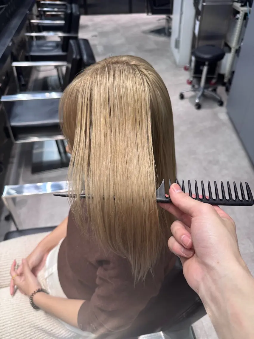 カラー 北村 岳久翔のヘアスタイル