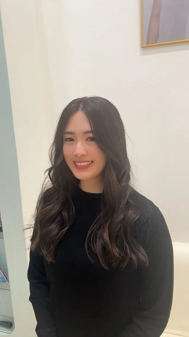 ミディアム カラー カット ヘアカラー トリートメント 堀井 凌平のヘアスタイル