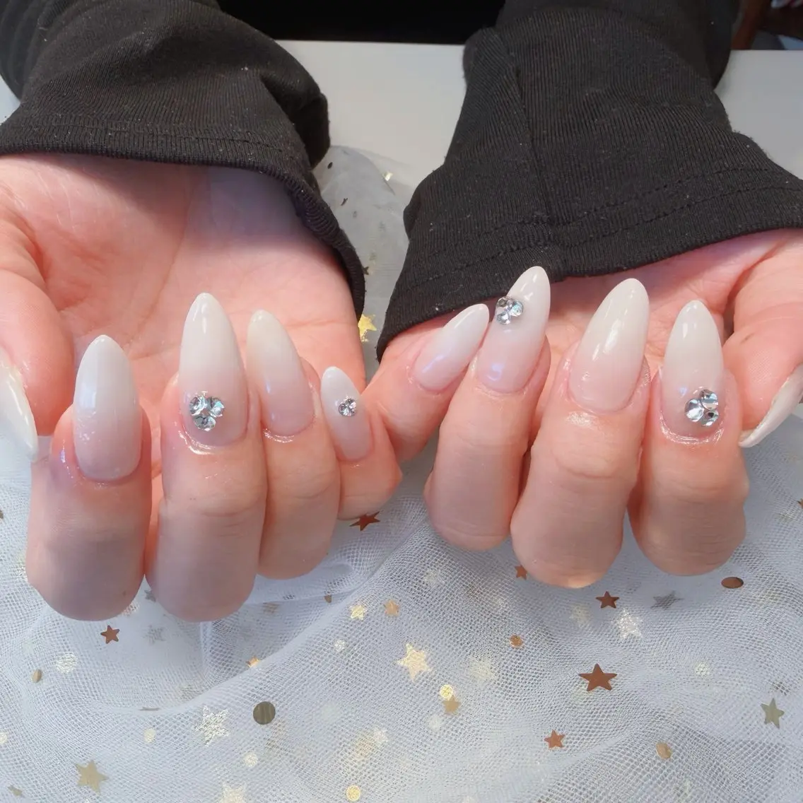 ネイル 長さ出し 持ち込み ネイルチップ U.MI Nail Salonのネイルデザイン
