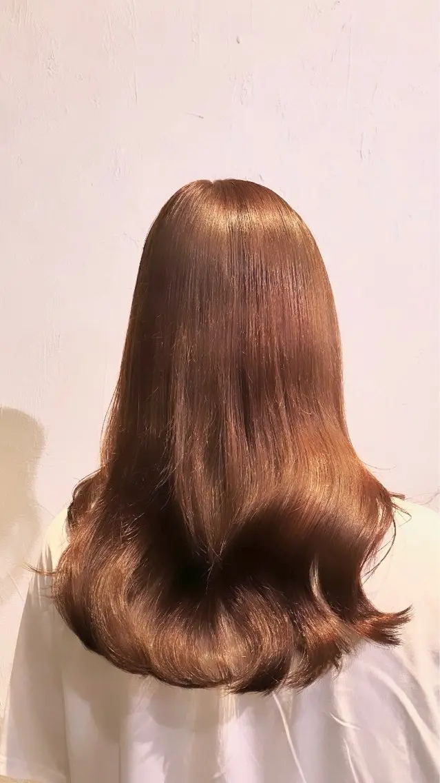 ロング カラー ヘアアレンジ 透明感カラー/ moyu🌷のヘアスタイル