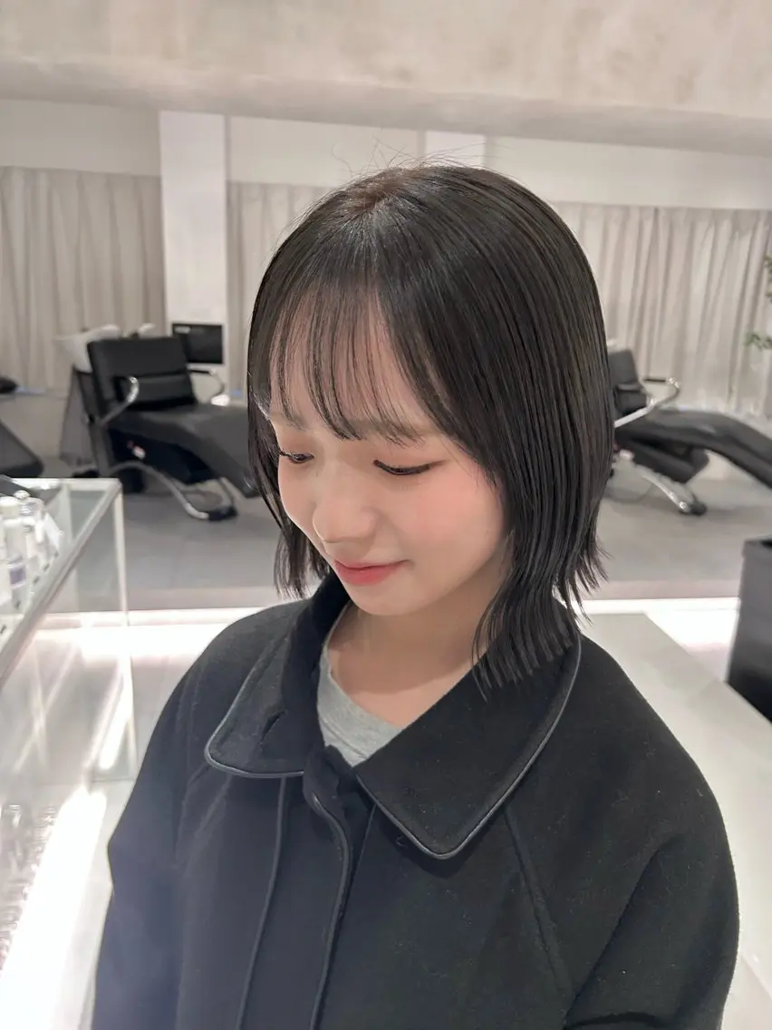 ショート カラー 🪞透け感&韓国ヘア 🪞honokaのヘアスタイル