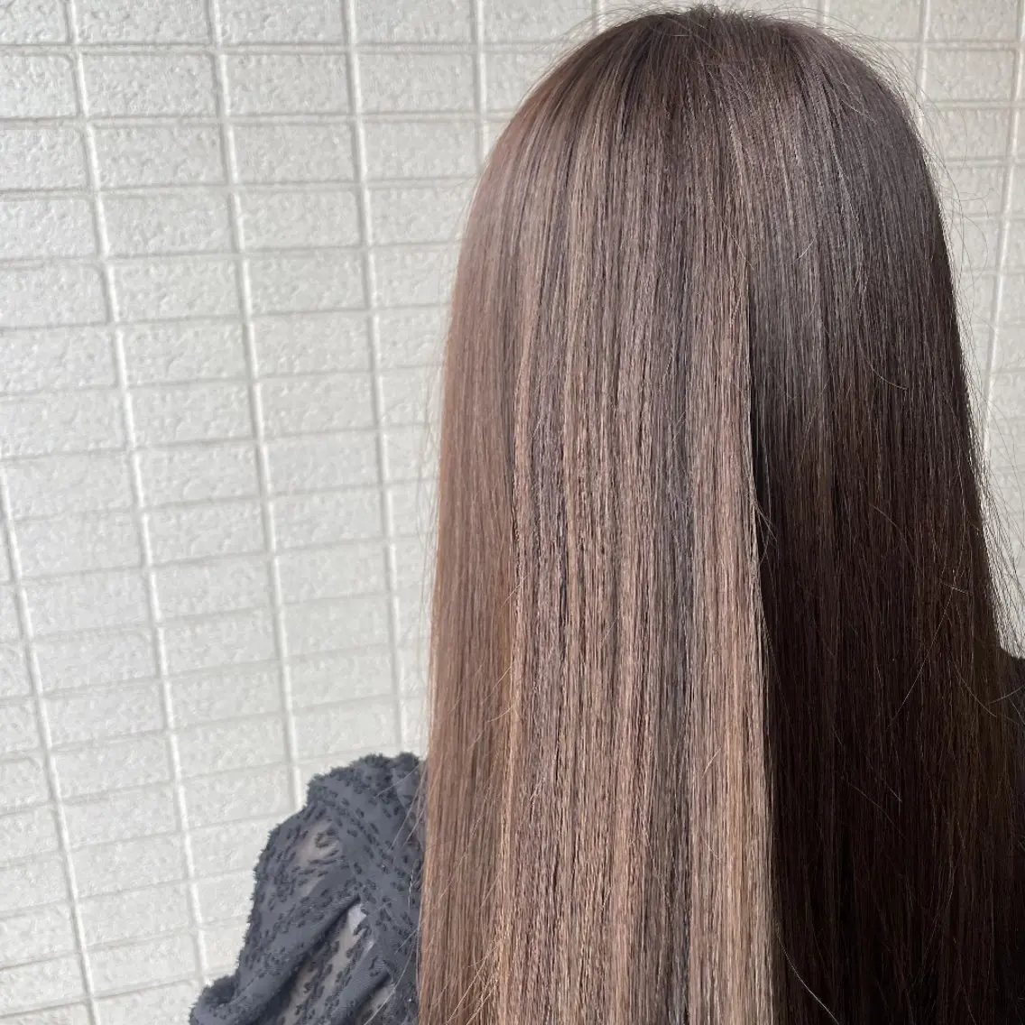 カラー ブラウンカラー オリーブブラウン ヘアカラー きっか海老名 カラーモデル募集中！のヘアスタイル