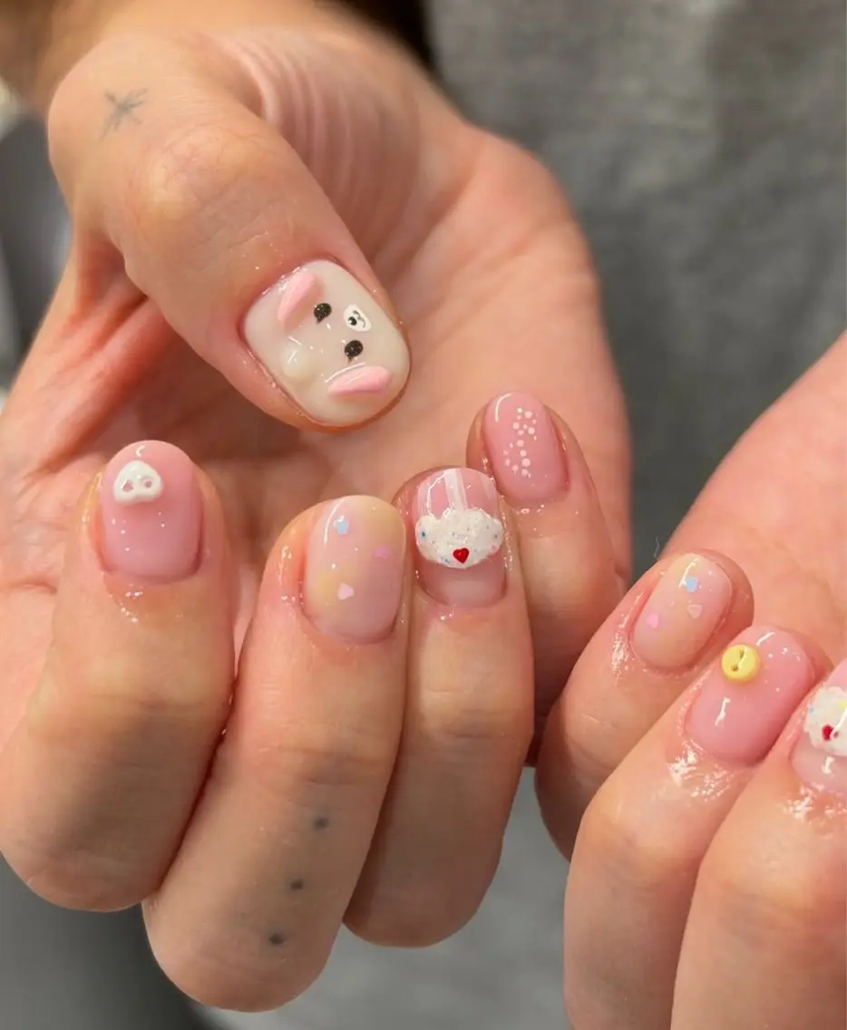 ネイル ハンドネイル ネネ. ネイルリストのネイルデザイン