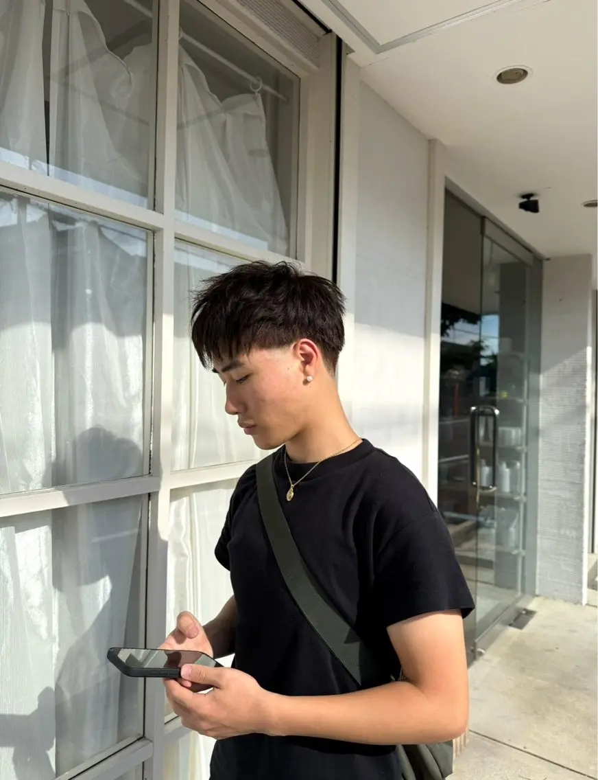 メンズ しみず みいなのヘアスタイル