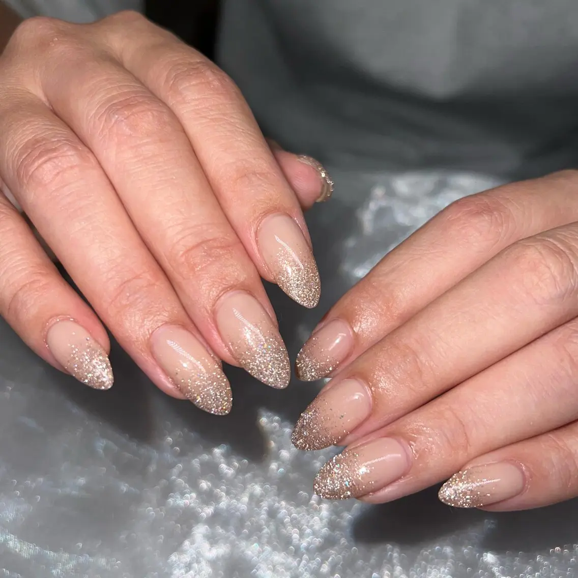 ネイル フラッシュネイル グラデーション ハンドネイル nailsalon Solnaのネイルデザイン
