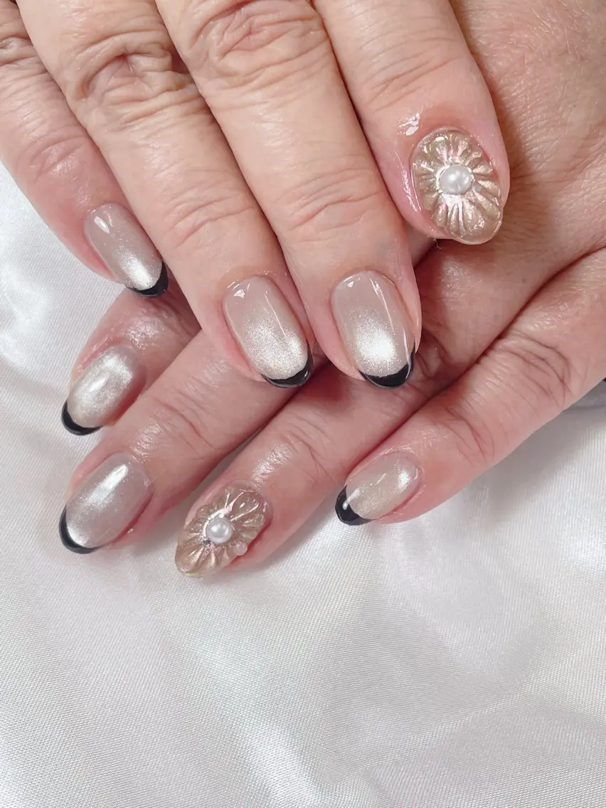 ネイル ハンドネイル nail salon BONHEURのネイルデザイン