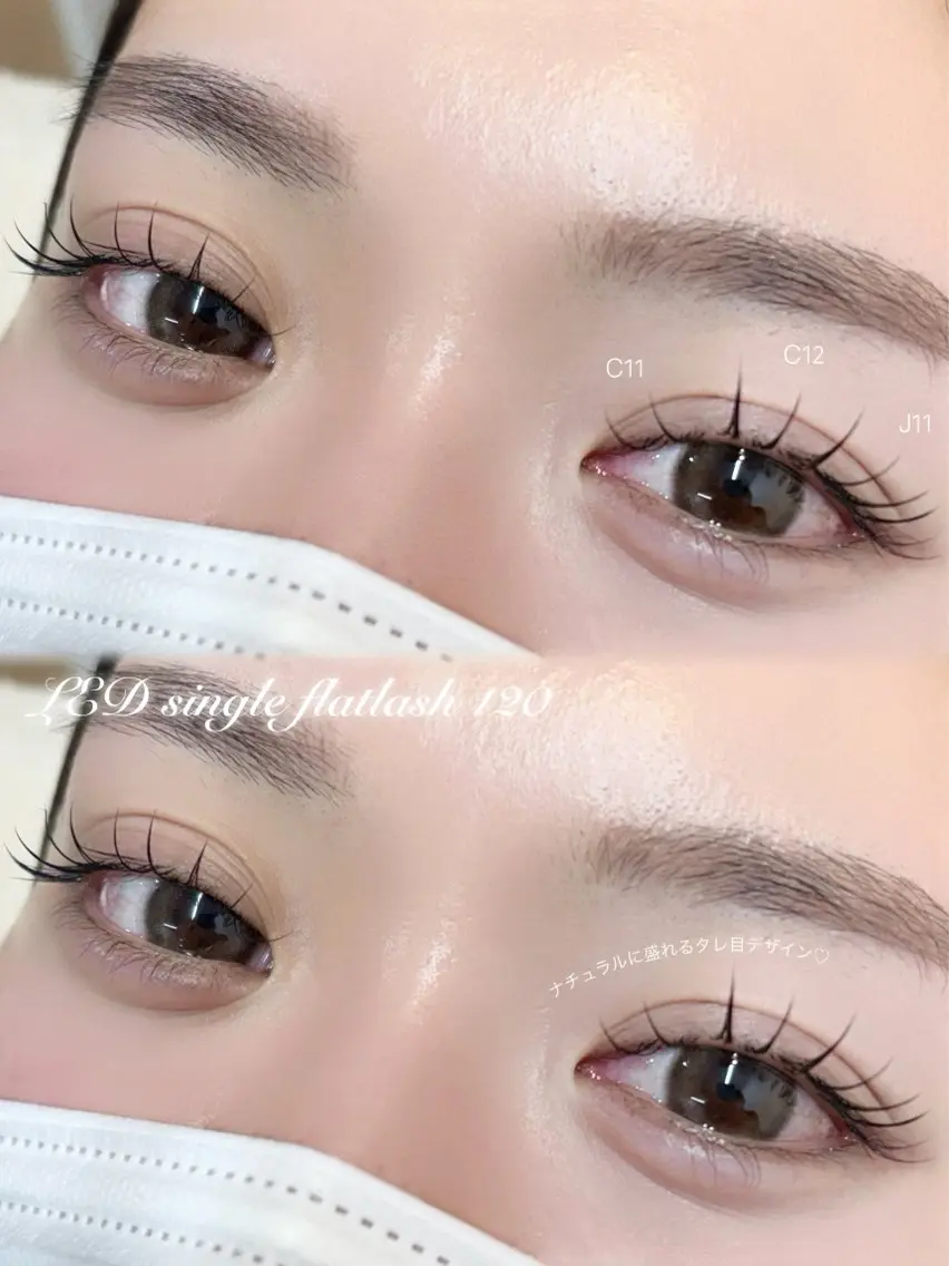 マツエク・マツパ ナチュラル マツエク PEARL eye ichikaのマツエク・マツパデザイン