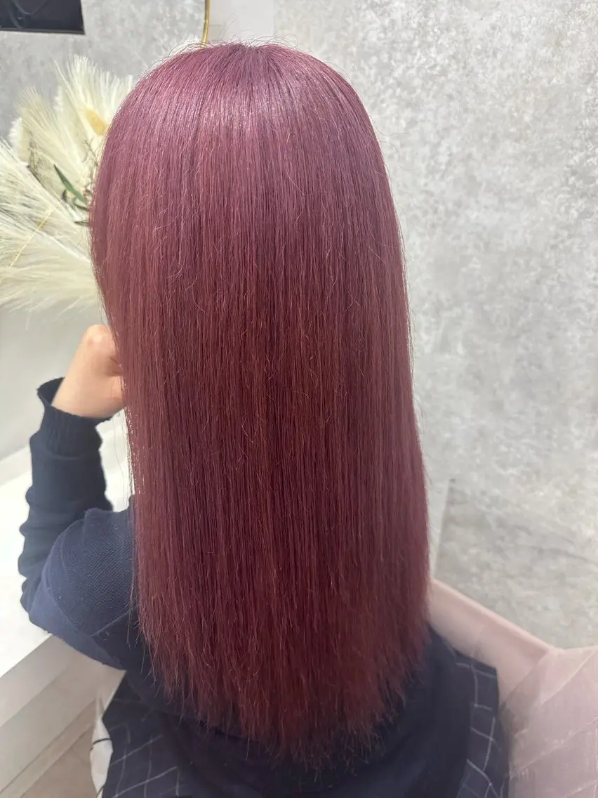 セミロング ☘️はるみ☘️縮毛矯 正/カット/大宮のヘアスタイル