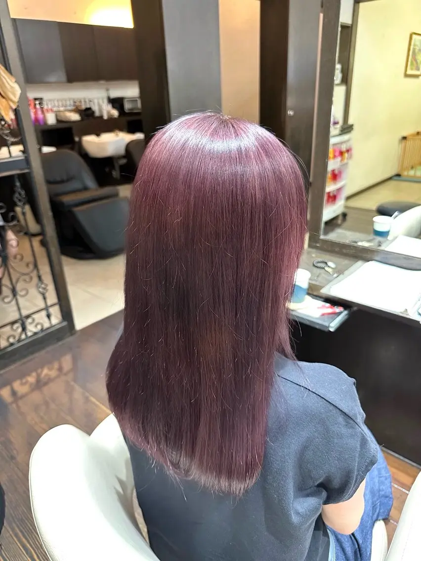 ブリーチありダブルカラーの写真