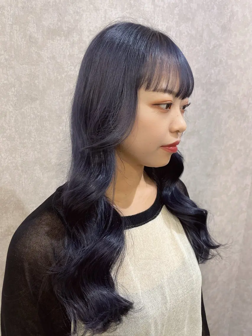 ロング カラー ヘアカラー Rina のヘアスタイル