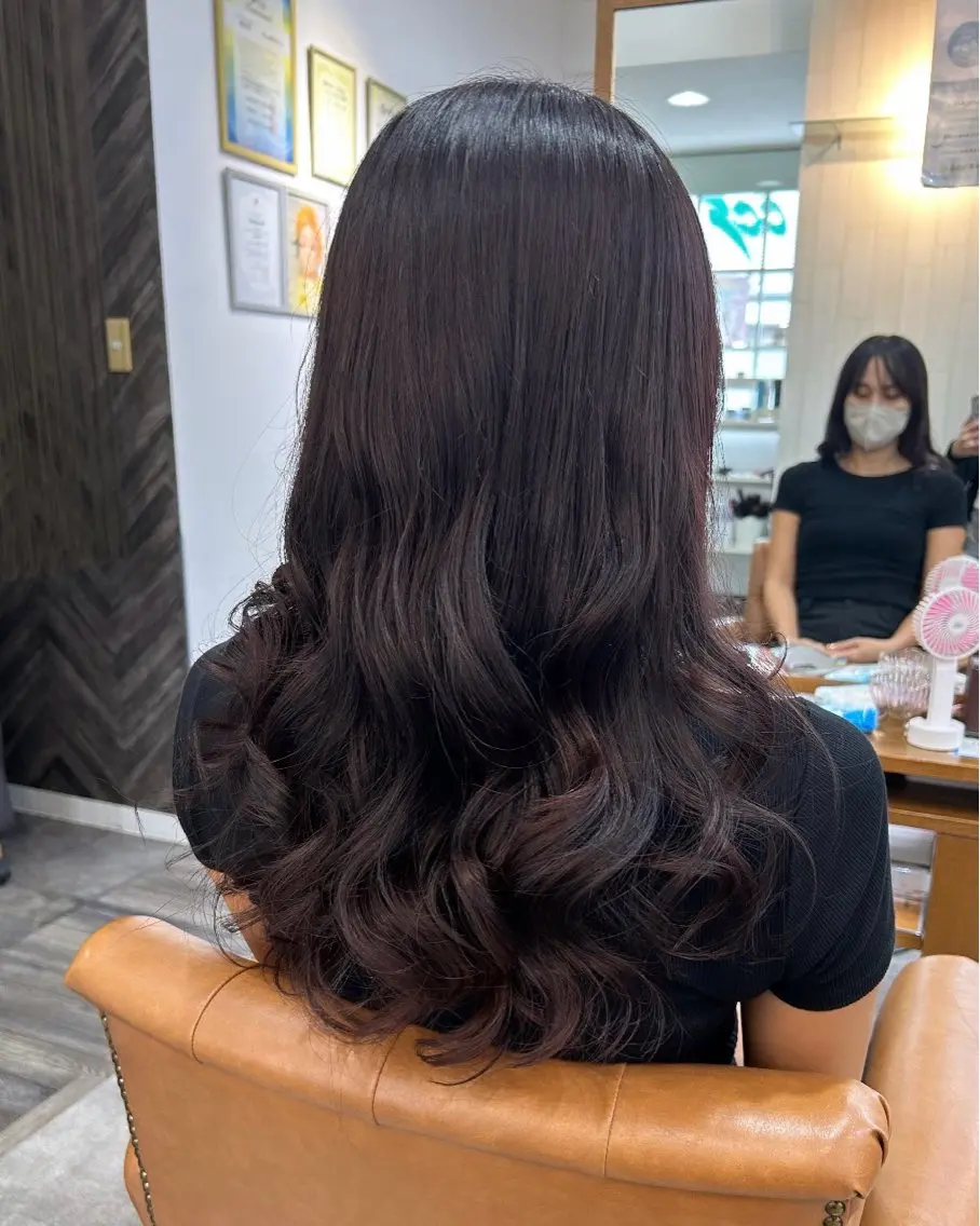 ロング おおた きょうかのヘアスタイル